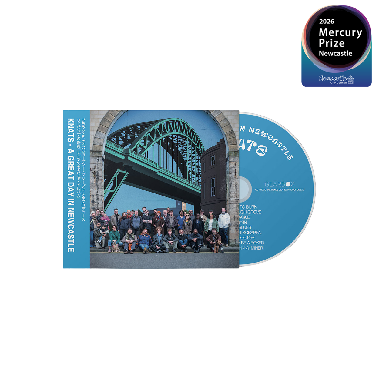 Knats - A Great Day In Newcastle: CD